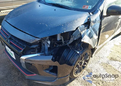 2024 Mitsubishi Mirage G4 Black Edition from USA, damaged, VIN ML32FUFJ7RHF08842